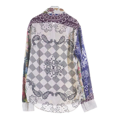 Louis Vuitton Monogram Flower Silk Shirt Multi — view 2