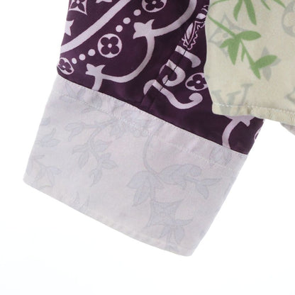 Louis Vuitton Monogram Flower Silk Shirt Multi — view 5