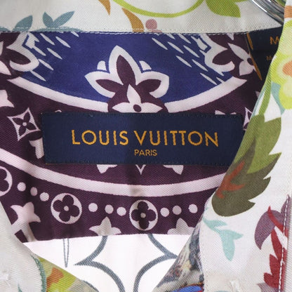 Louis Vuitton Monogram Flower Silk Shirt Multi — view 6