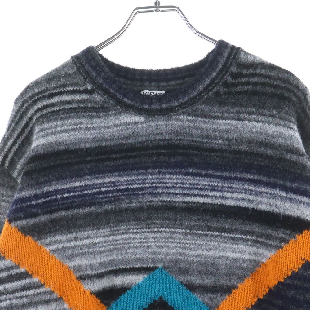 Loewe Jacquard Sweater Gray — view 3