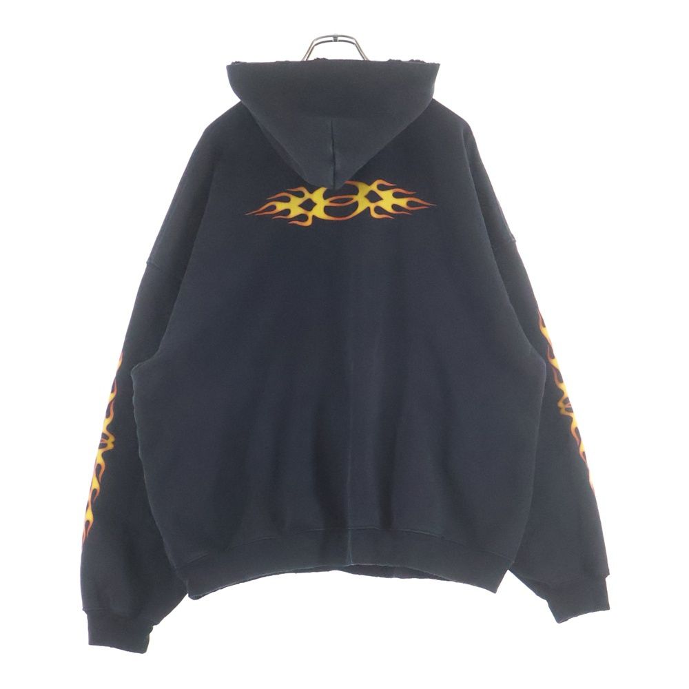 Balenciaga Burning Uniyt Hoodie Print — view 2