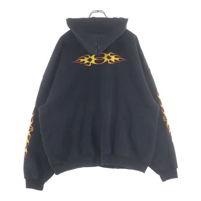 Balenciaga Burning Uniyt Hoodie Print — view 2