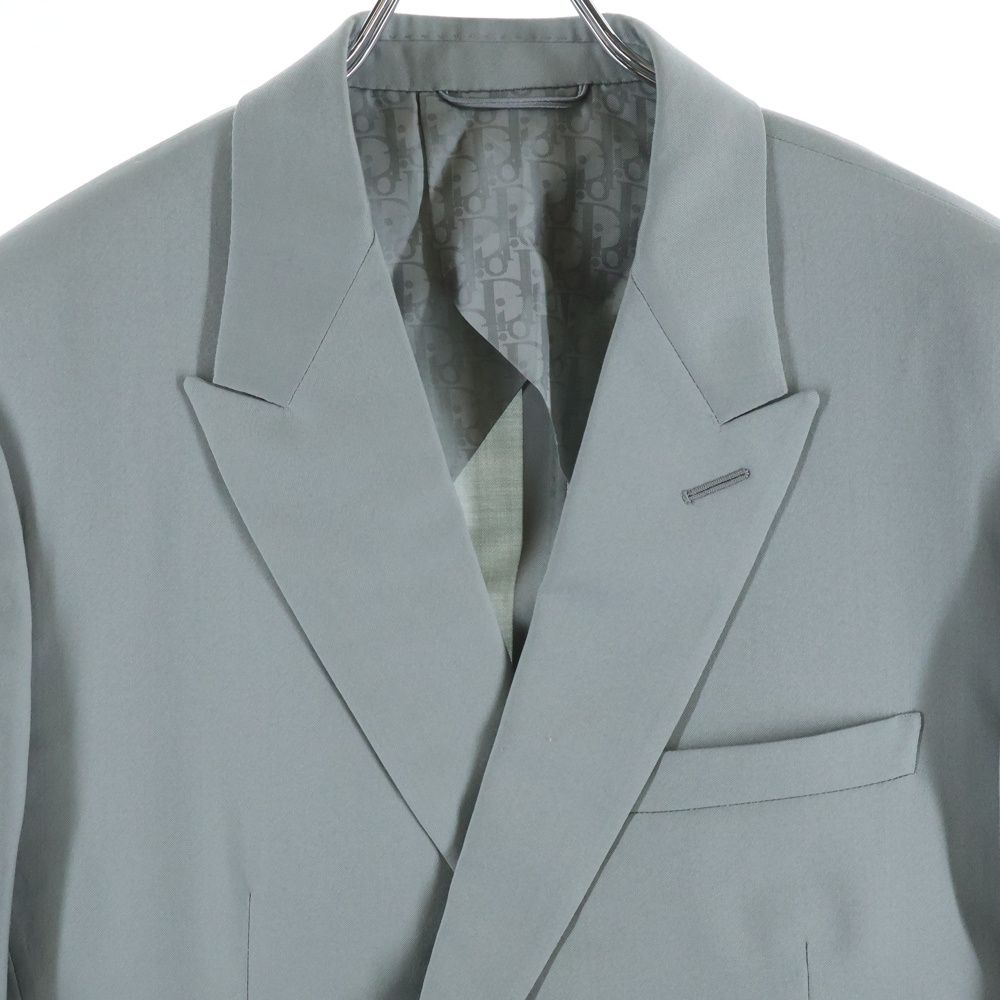 Dior Double Breast Set Gray Jacket — view 6