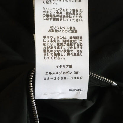 Hermes Rib Collar Pocket Jacket Olive Black — view 8