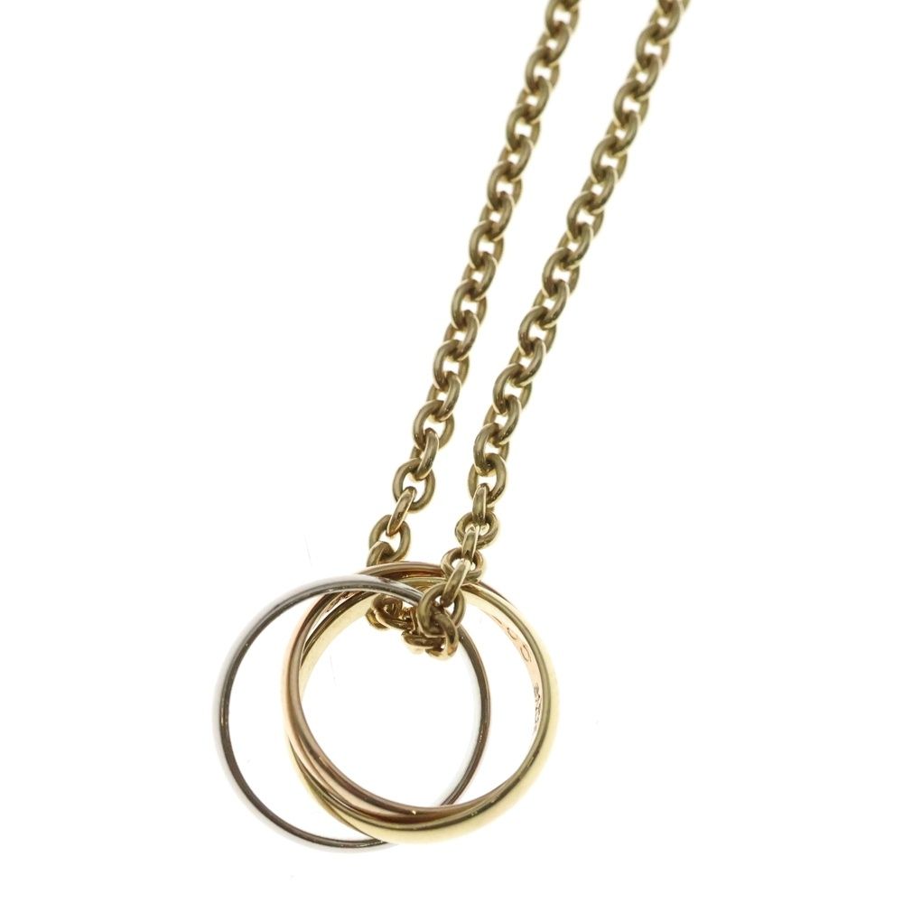 Cartier Baby Trinity Necklace Gold Yg Pg Wg — view 3
