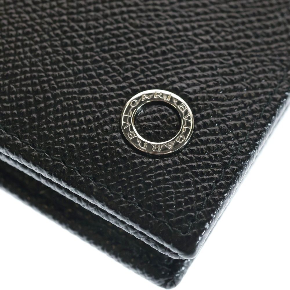 Bvlgari Wallet Black Leather — view 4