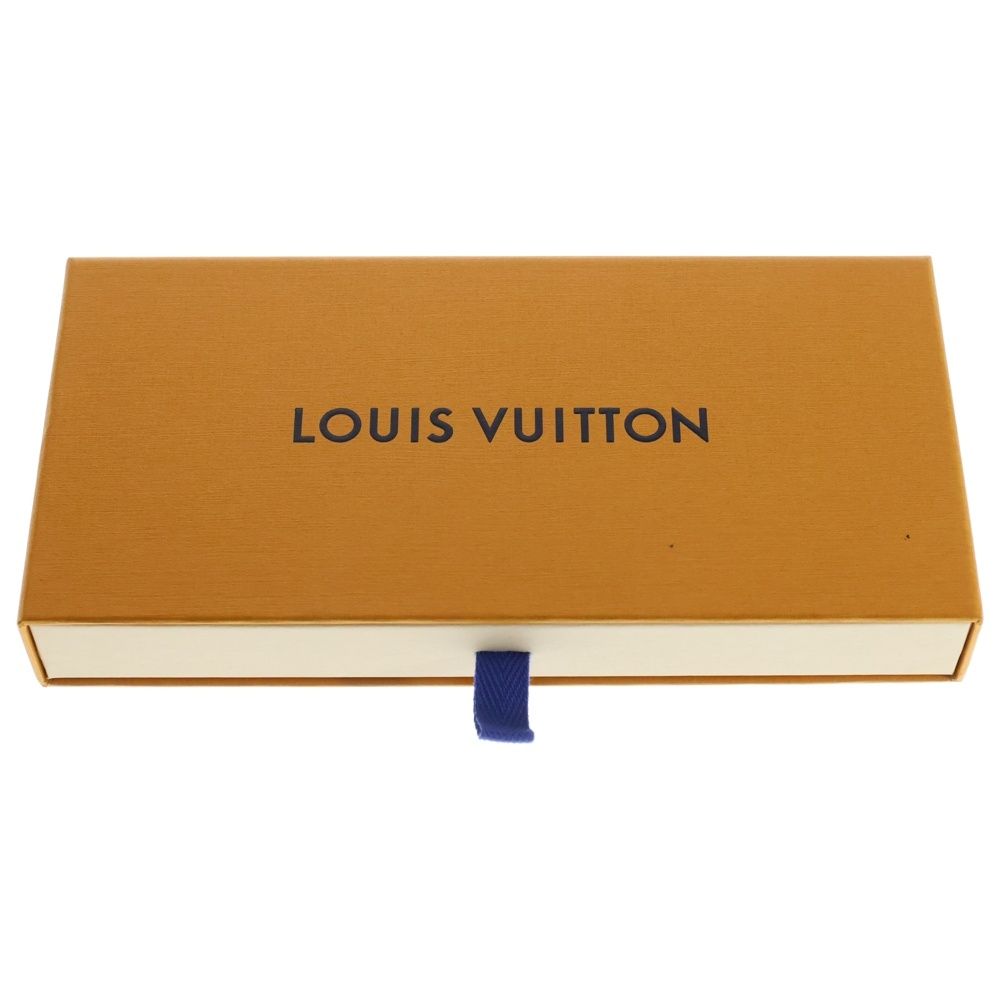 Louis Vuitton Bandeau Up and Away Gray Silk Scarf Black — view 6