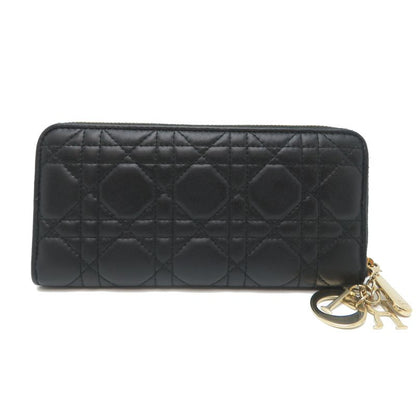 Dior Wallet Lambskin Black — view 2