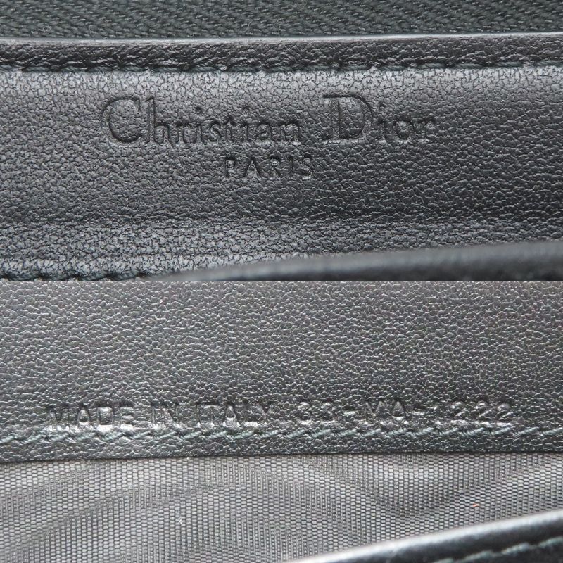 Dior Wallet Lambskin Black — view 7