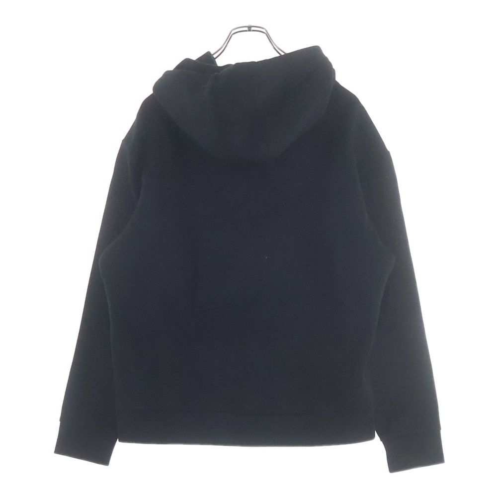 Prada Technical Cotton Hoodie Pullover Black Sweater — view 2