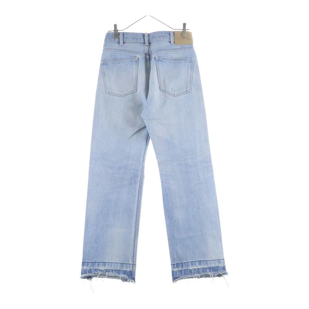 Celine Wesley Jeans West Side Wash Destroy Denim Pants Indigo — view 2