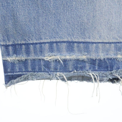Celine Wesley Jeans West Side Wash Destroy Denim Pants Indigo — view 6