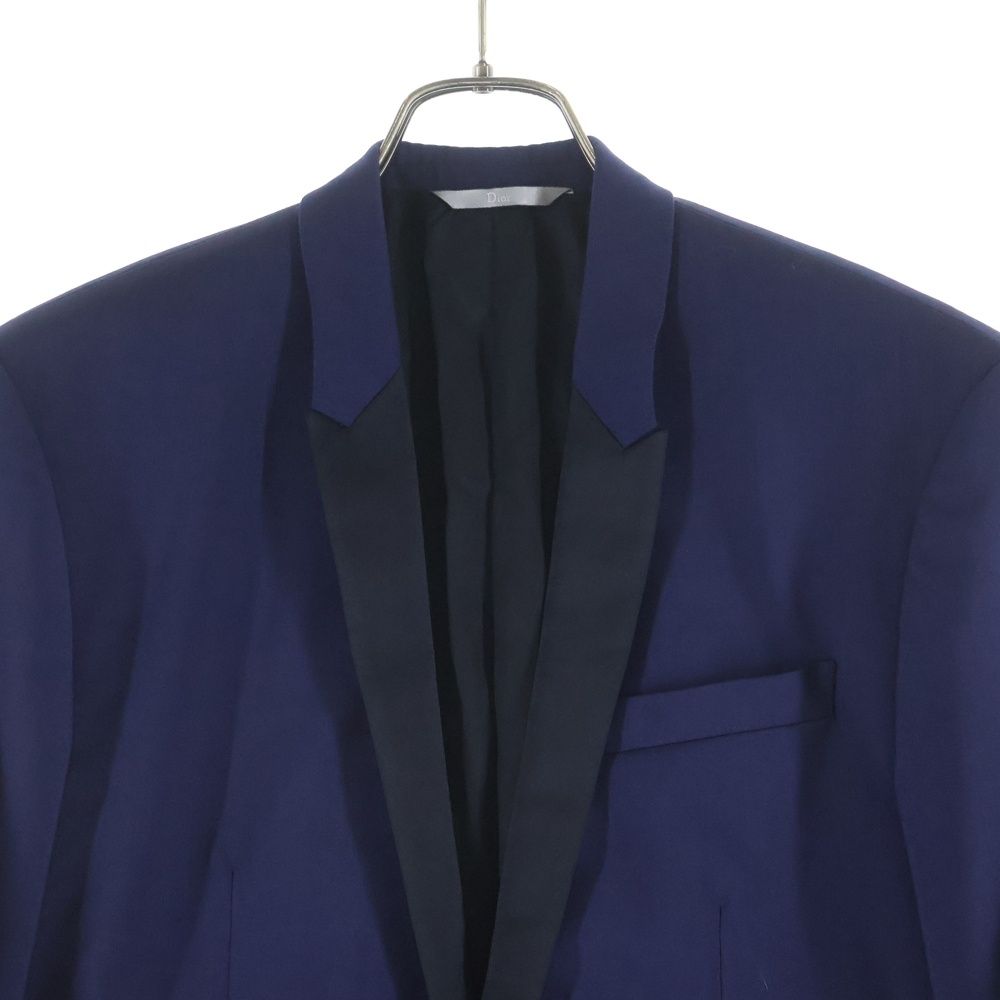 Dior Homme Wool Tailored Jacket Peak Lapel Smoking — view 3