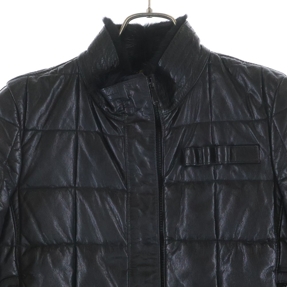 Gucci Leather Jacket Quilted Black — view 3