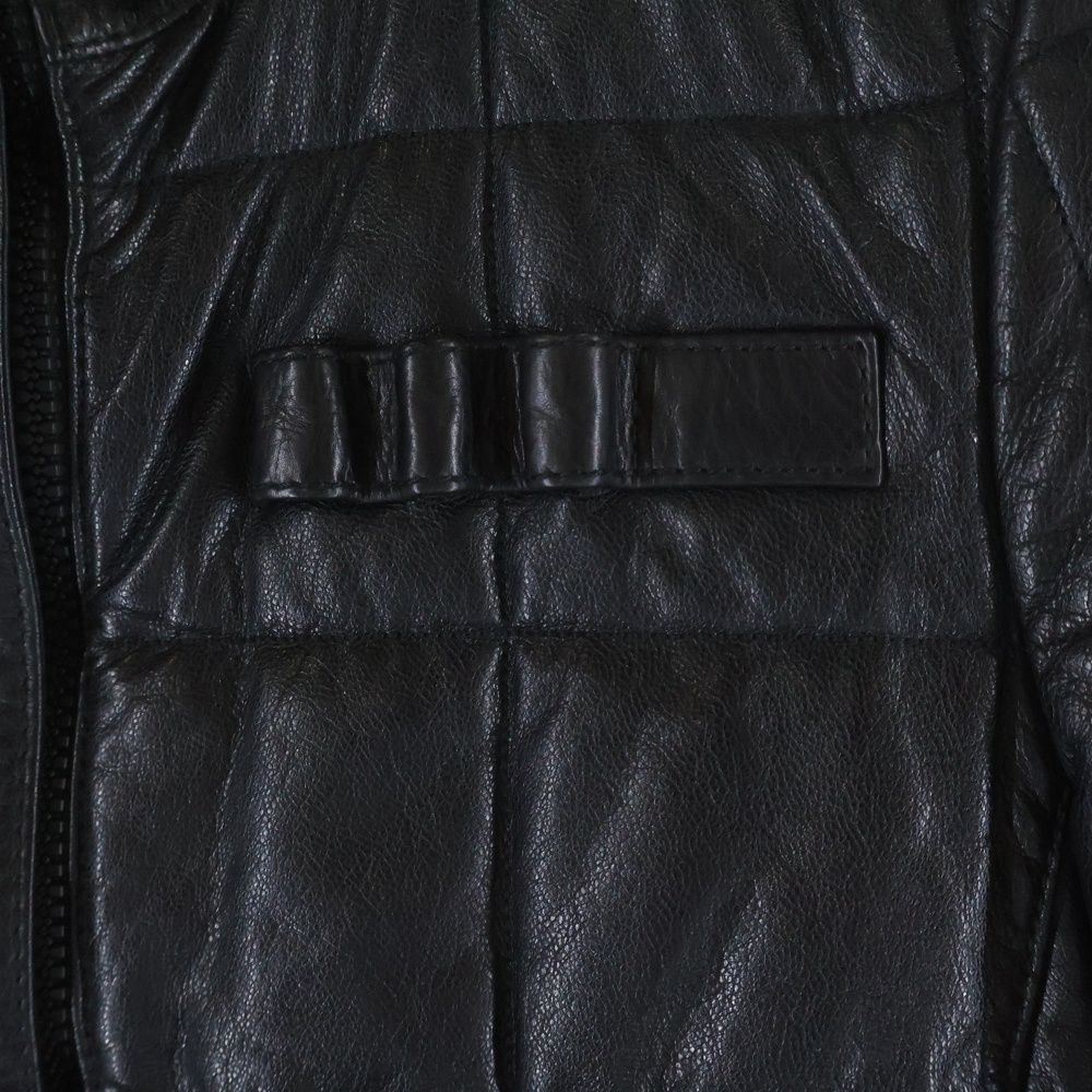 Gucci Leather Jacket Quilted Black — view 5