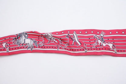 Hermes Twilly Horseback Equipment Multicolor Scarf — view 6