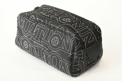 Louis Vuitton Snow Capsule Collection Dopp Kit Nylon Black Handbag — view 4