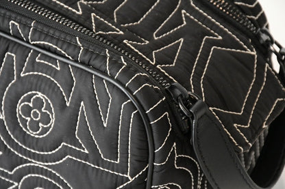 Louis Vuitton Snow Capsule Collection Dopp Kit Nylon Black Handbag — view 8