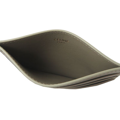 Celine Card Case Calfskin Greige — view 5