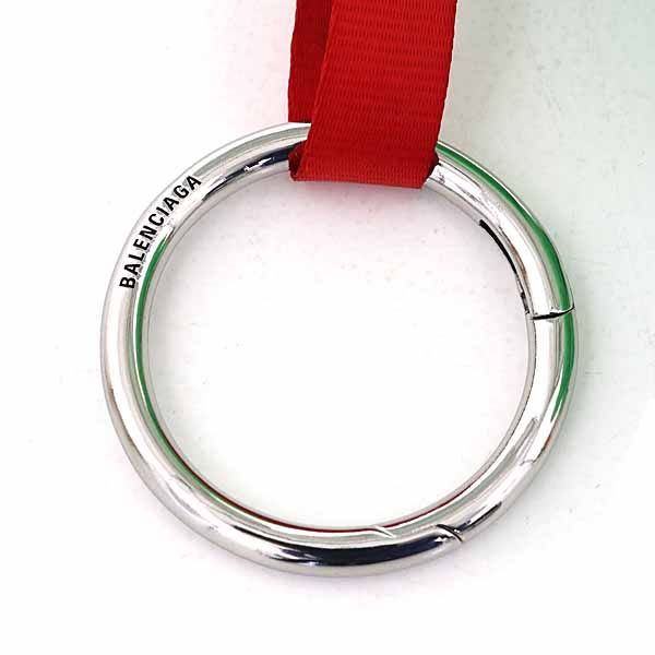 Balenciaga Snake Key Ring Holder Bag Charm Green — view 7