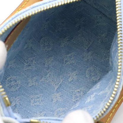 Louis Vuitton Shoulder Bag Monogram Denim Nano Speedy Sky Blue — view 5