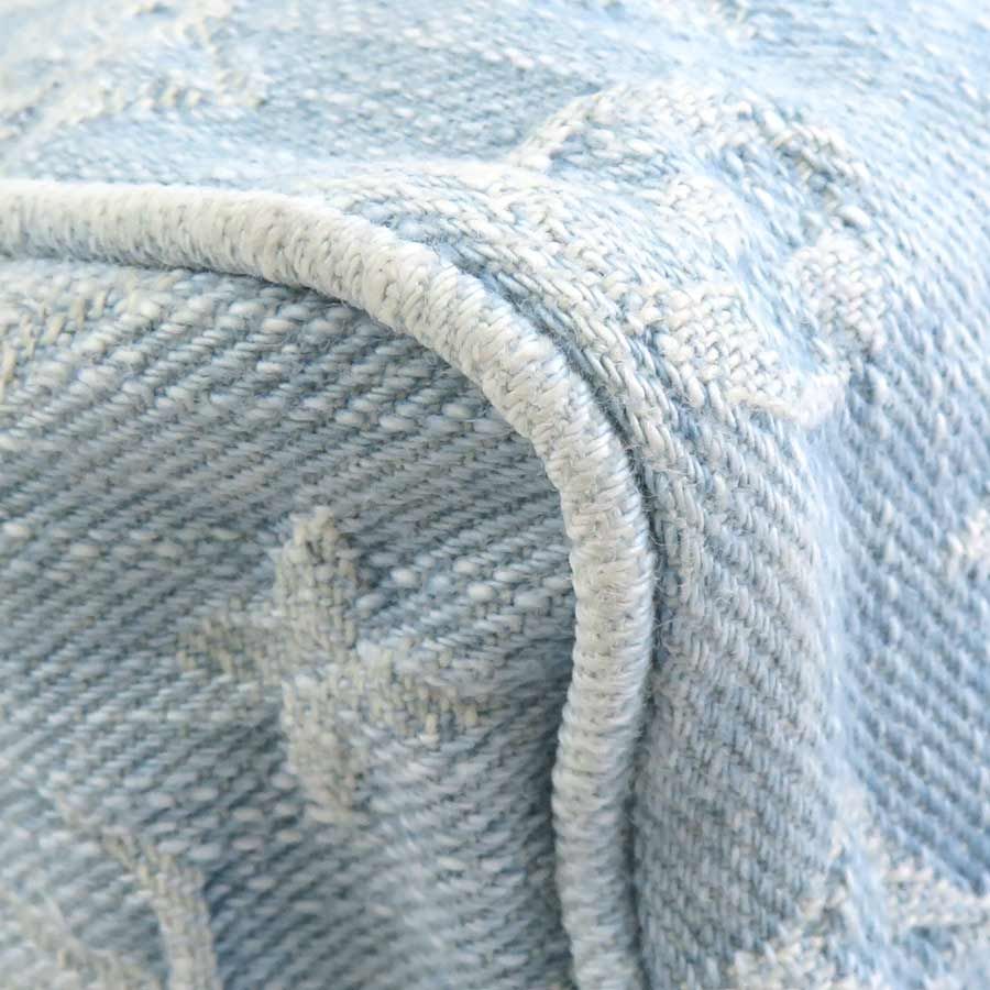 Louis Vuitton Shoulder Bag Monogram Denim Nano Speedy Sky Blue — view 6