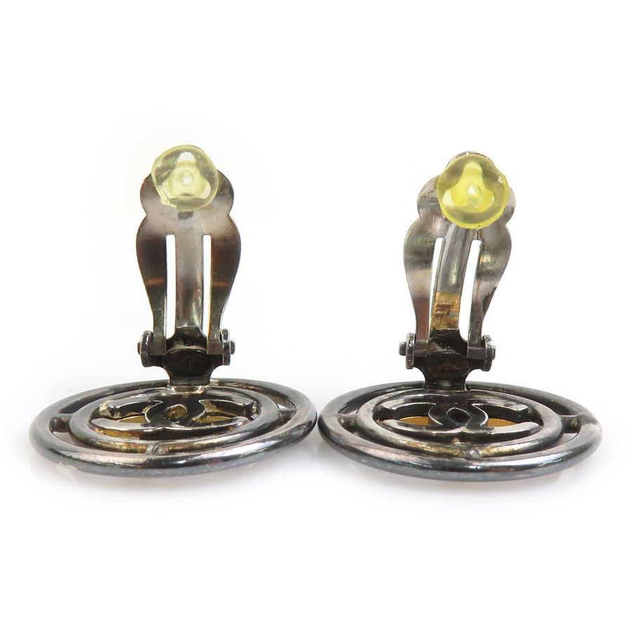 Chanel Earrings CC Logo — view 6