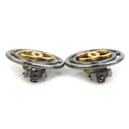 Chanel Earrings CC Logo — view 3