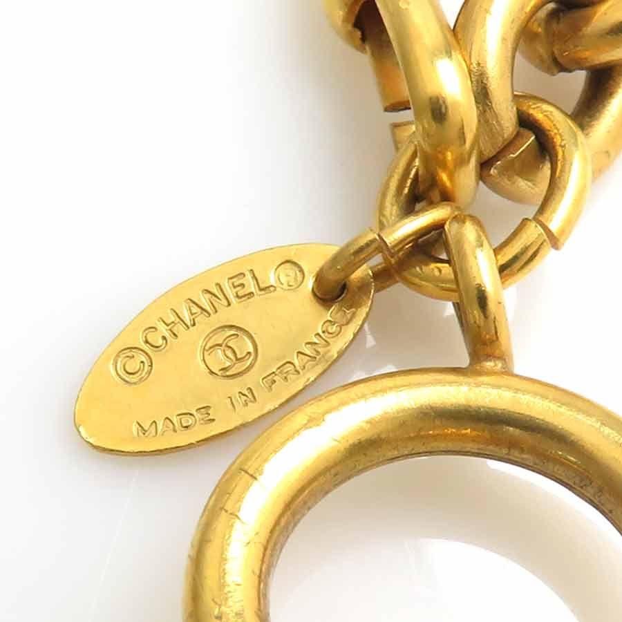 Chanel Necklace CC Logo — view 8