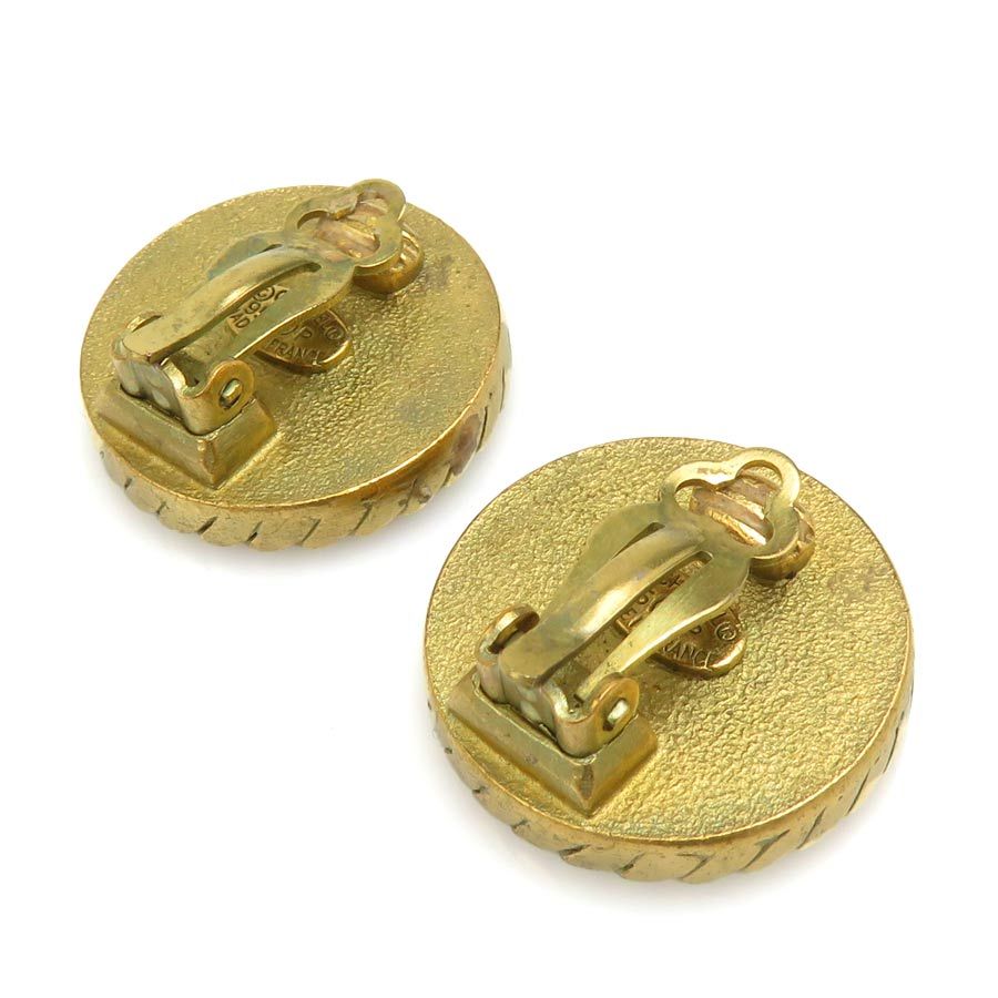 Chanel Earrings CC Logo — view 4
