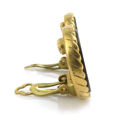 Chanel Earrings CC Logo — view 2