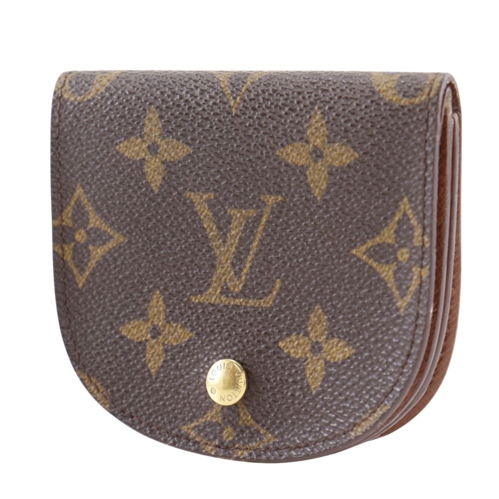 Louis Vuitton Porte Monnaie Guse Monogram Canvas Brown Coin — view 2