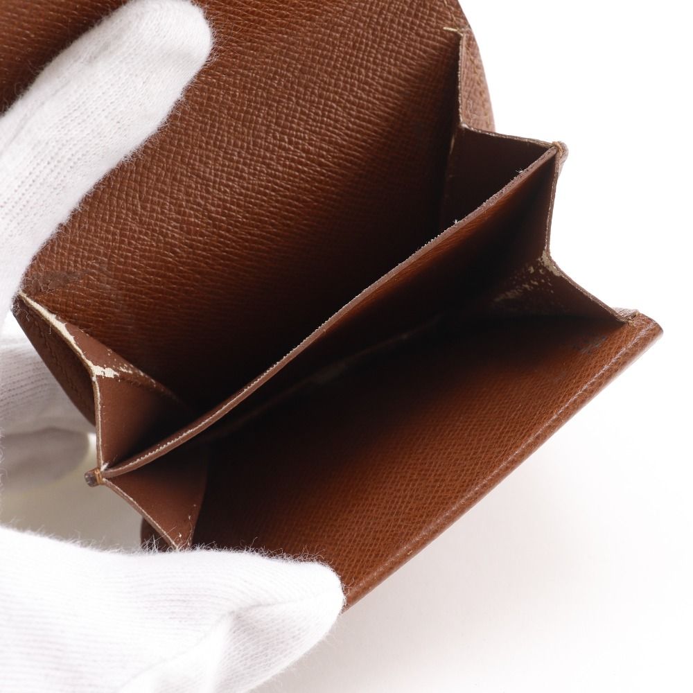 Louis Vuitton Porte Monnaie Guse Monogram Canvas Brown Coin — view 7