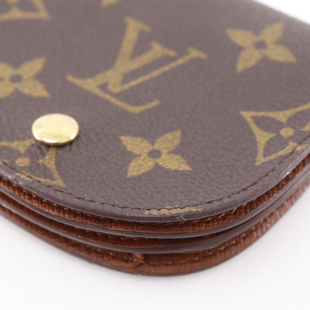 Louis Vuitton Porte Monnaie Guse Monogram Canvas Brown Coin — view 5