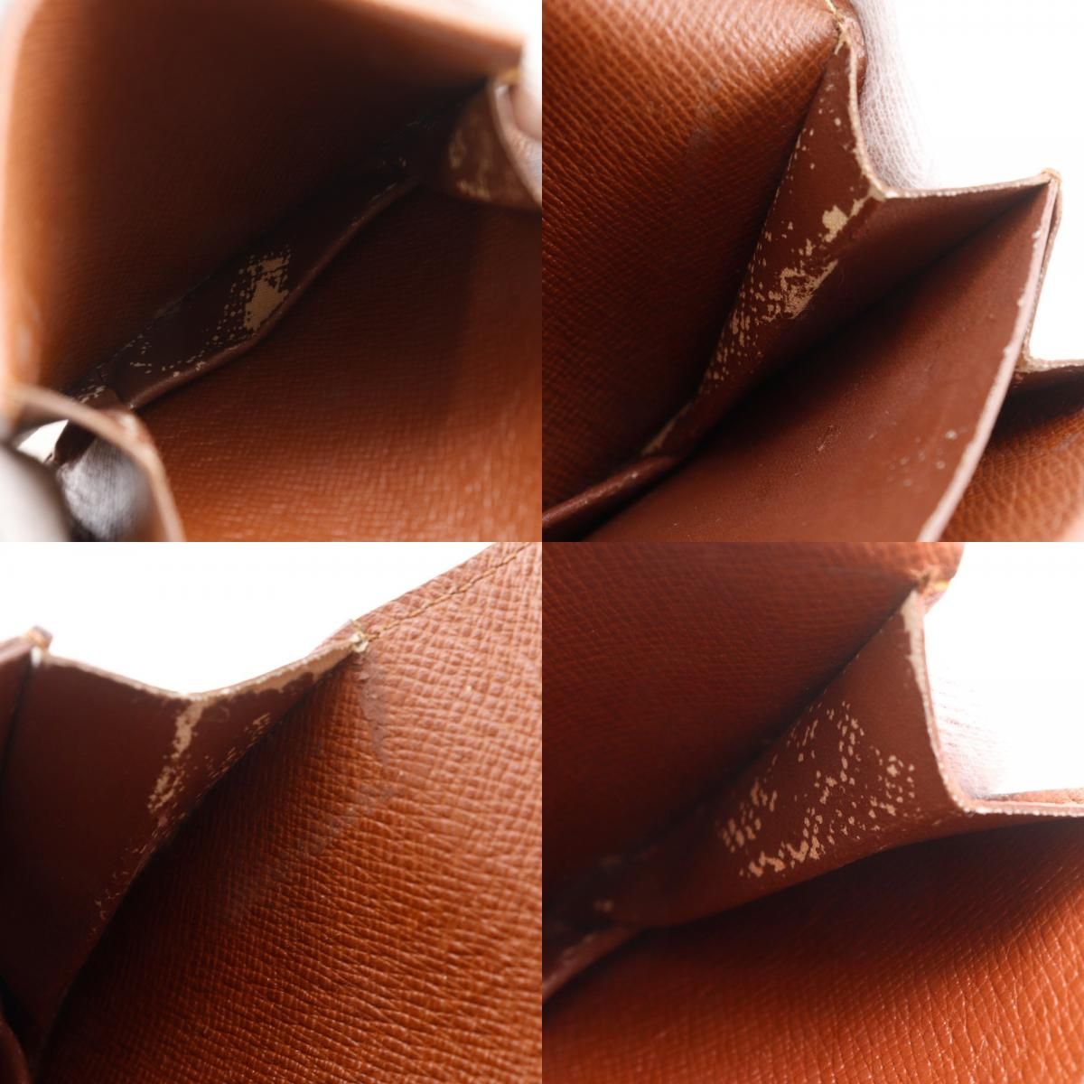 Louis Vuitton Porte Monnaie Guse Monogram Canvas Brown Coin — view 9