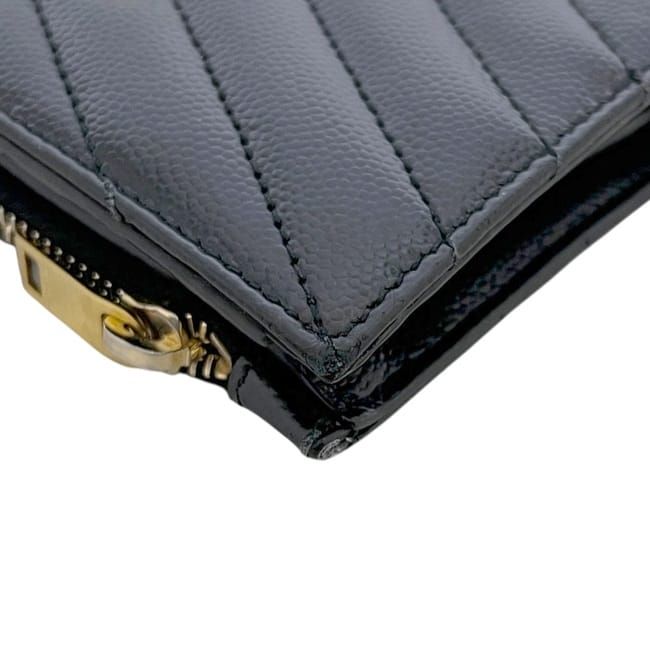 Saint Laurent Bifold Wallet Black Leather — view 8