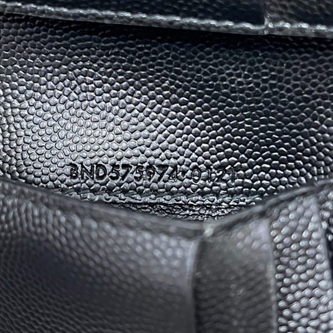 Saint Laurent Bifold Wallet Black Leather — view 4