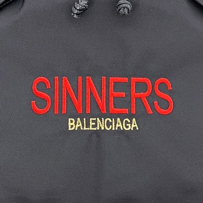 Balenciaga Backpack Black Leather Canvas — view 8