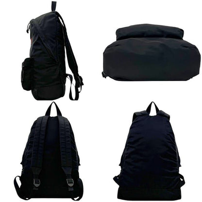 Balenciaga Backpack Black Leather Canvas — view 2