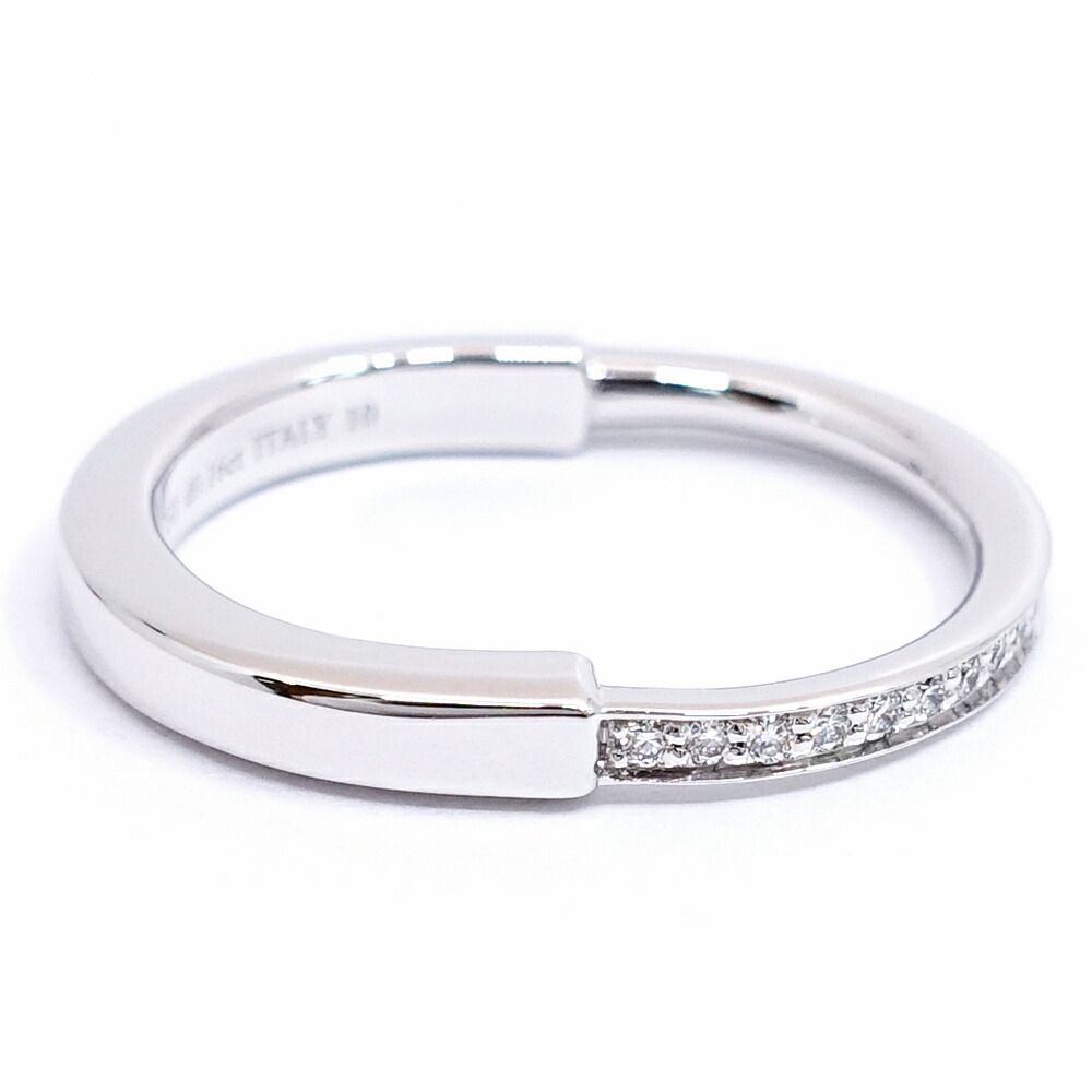 Tiffany & Co. 18K White Gold Rock Diamond Ring — view 5