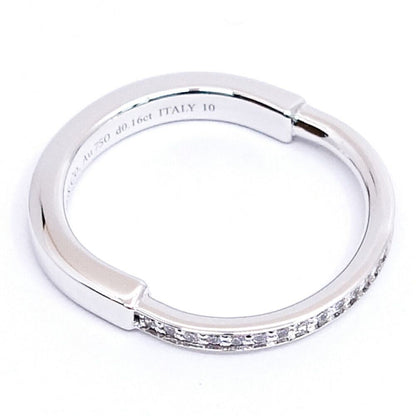 Tiffany & Co. 18K White Gold Rock Diamond Ring — view 8
