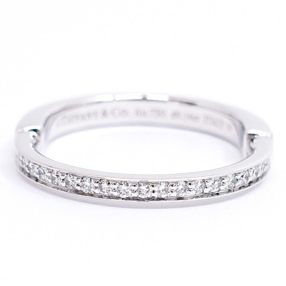 Tiffany & Co. 18K White Gold Rock Diamond Ring — view 6