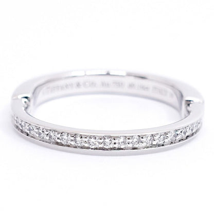 Tiffany & Co. 18K White Gold Rock Diamond Ring — view 6