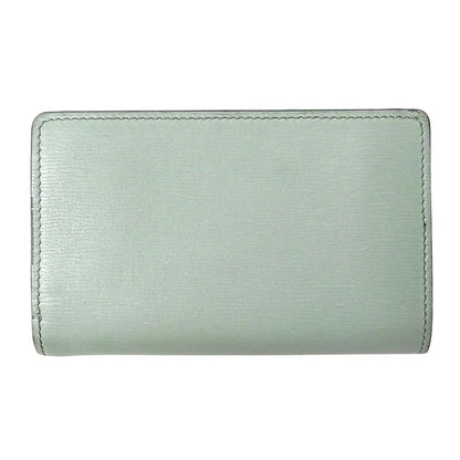 Gucci Wallet Bifold Leather Mint Green Logo — view 2