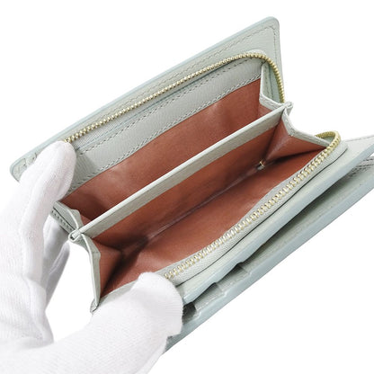 Gucci Wallet Bifold Leather Mint Green Logo — view 6