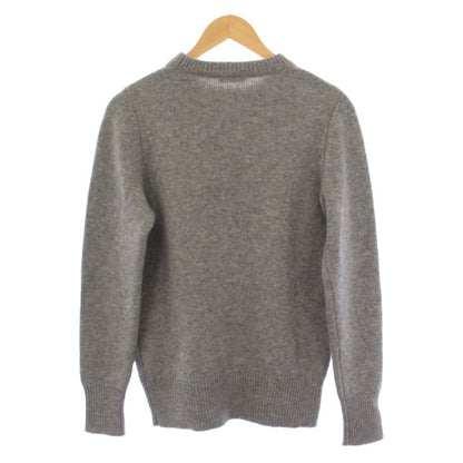 Bottega Veneta Knit Sweater Long Sleeve Cashmere 44 Gray — view 2