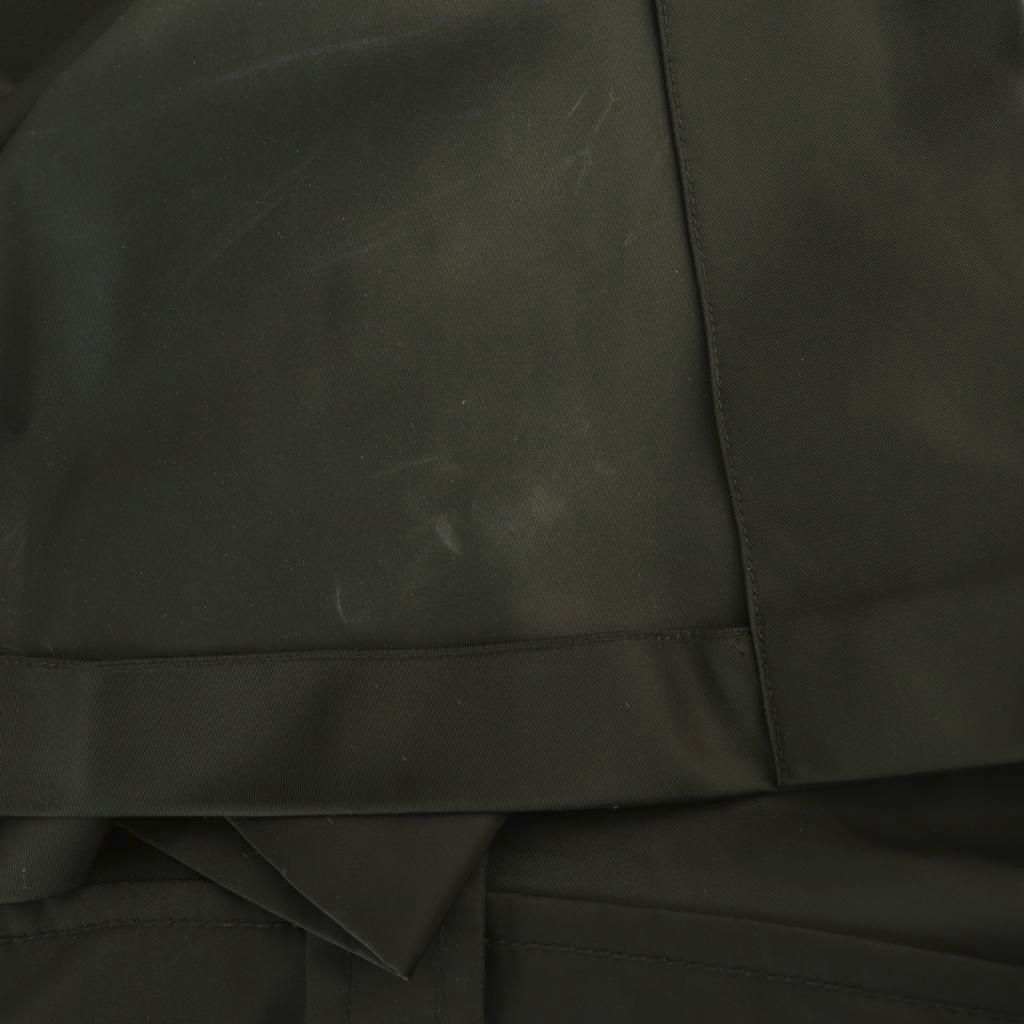 Prada Front Button Mid Mole Long Black Skirt — view 7