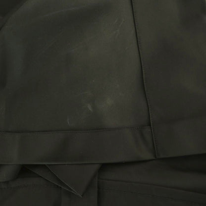 Prada Front Button Mid Mole Long Black Skirt — view 7