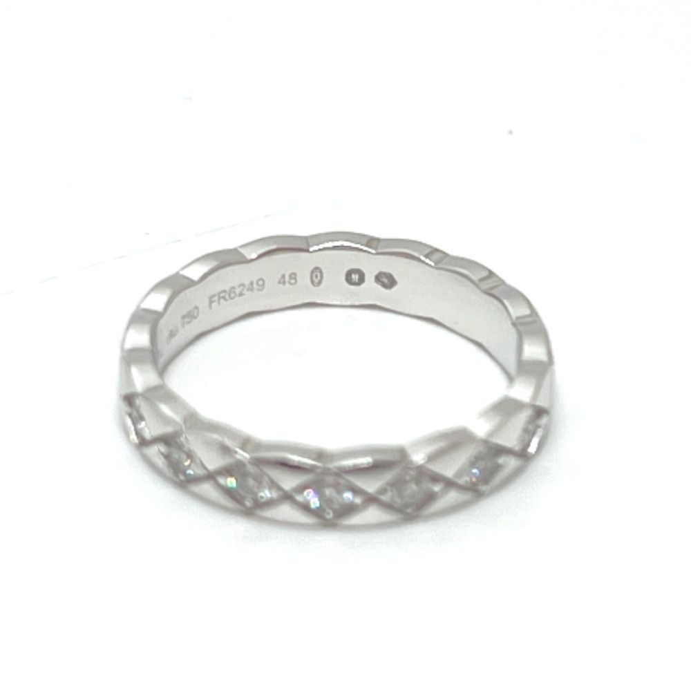 Chanel Ring Coco Crush Full Diamond 18K White Gold Silver — view 5
