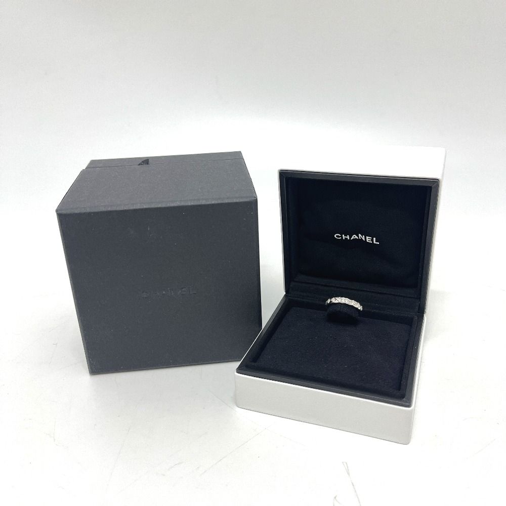 Chanel Ring Coco Crush Full Diamond 18K White Gold Silver — view 6